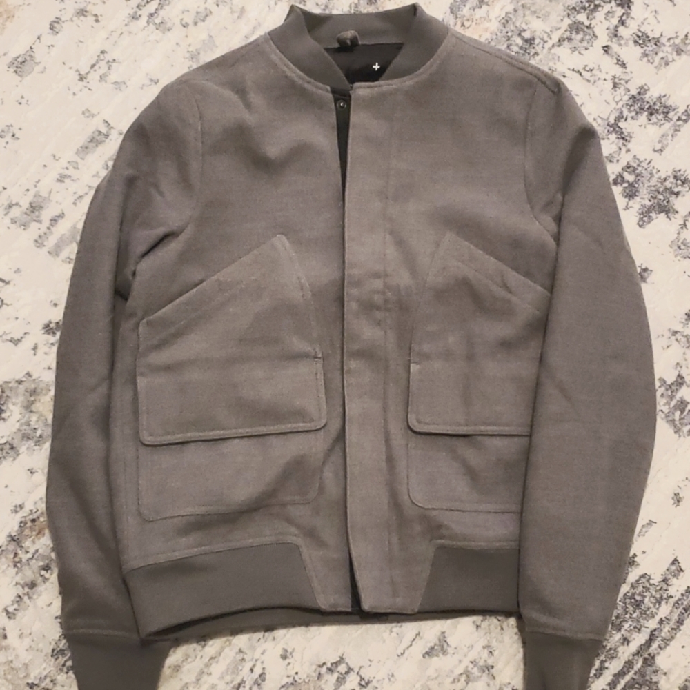 NWT Men's Tavik Harford Bomber Grey Jacket military style - Sz S
